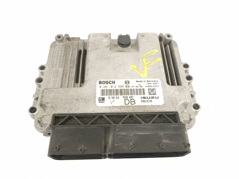 Recambio de centralita motor uce para opel astra h ber. cosmo referencia OEM IAM 55560810  