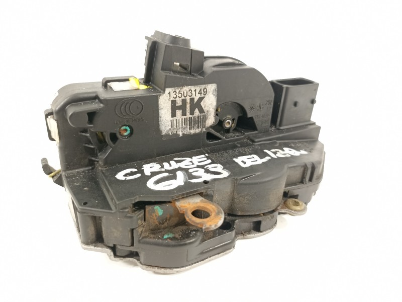 Recambio de cerradura puerta delantera izquierda para chevrolet cruze lt referencia OEM IAM 13503149 3023801F 
