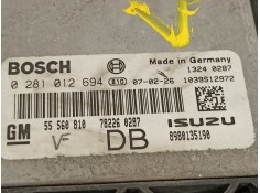 Recambio de centralita motor uce para opel astra h ber. cosmo referencia OEM IAM 55560810   2