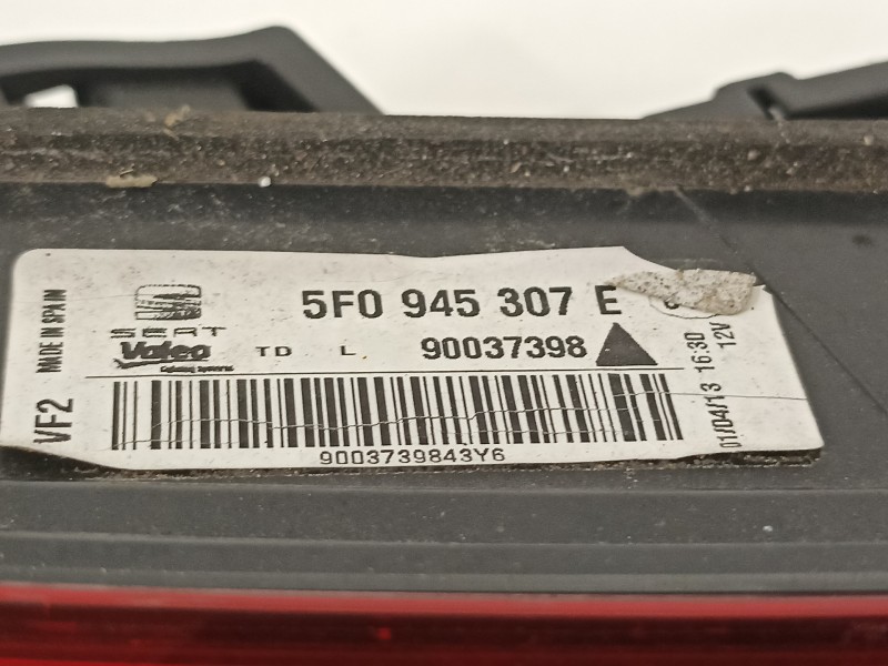 Recambio de piloto trasero izquierdo para seat leon (5f1) fr referencia OEM IAM 5F0945307E  