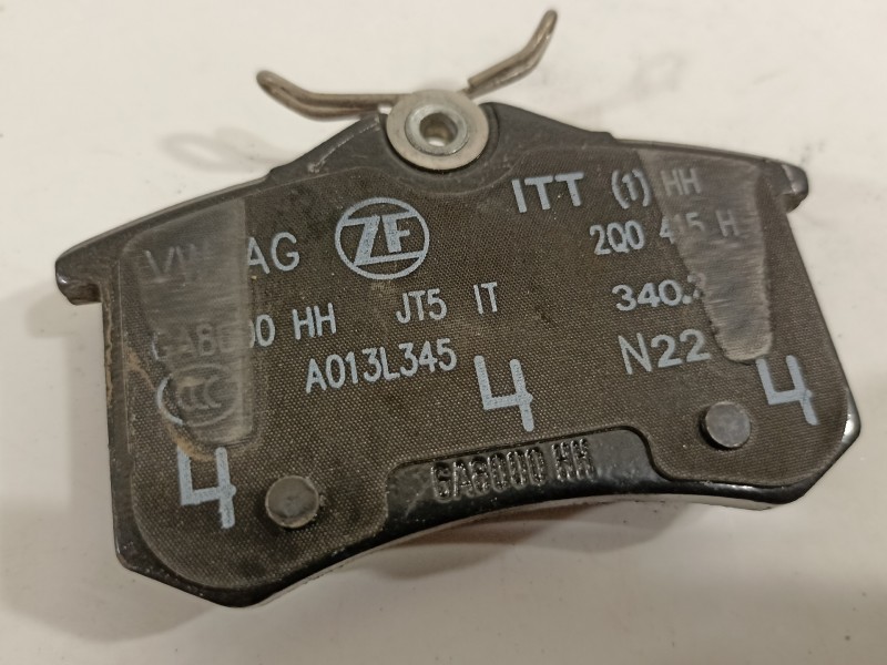 Recambio de disco freno trasero para seat arona xperience referencia OEM IAM 2Q0615601H  