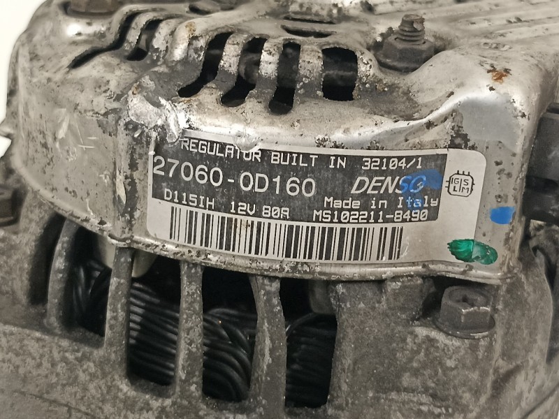 Recambio de alternador para toyota corolla verso (r1) 1.8 luna referencia OEM IAM 270600D160  