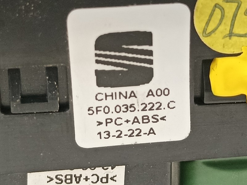Recambio de mando multifuncion para seat leon (5f1) fr referencia OEM IAM 5F0035222C  