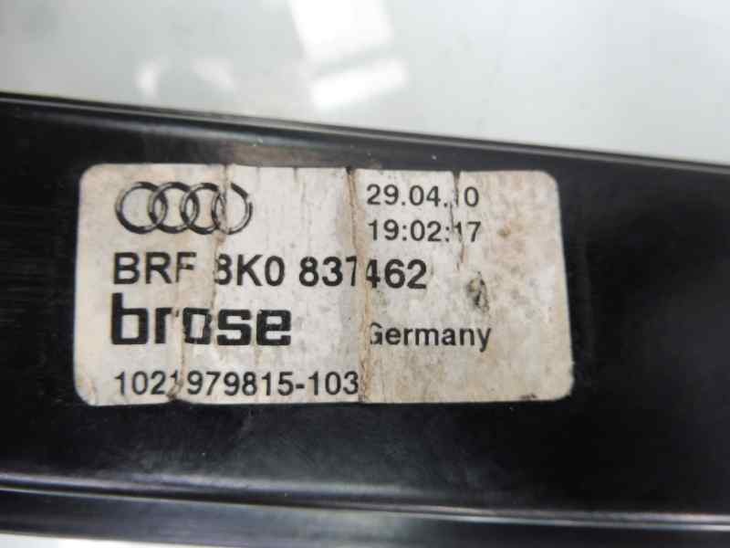 Recambio de elevalunas delantero derecho para audi a4 ber. (b8) básico referencia OEM IAM 8K0837462 8K0959802A 