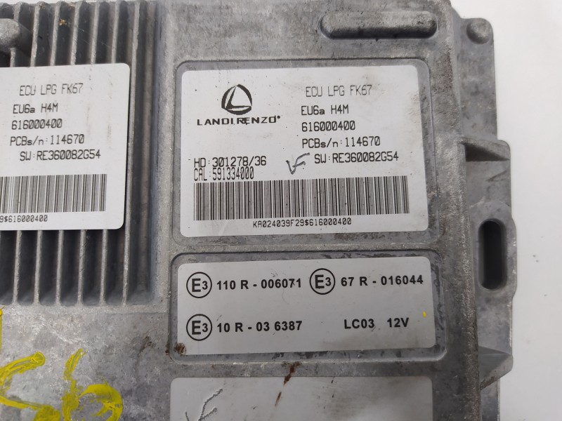 Recambio de centralita motor uce para dacia dokker ambiance referencia OEM IAM 360082G54 591334000 