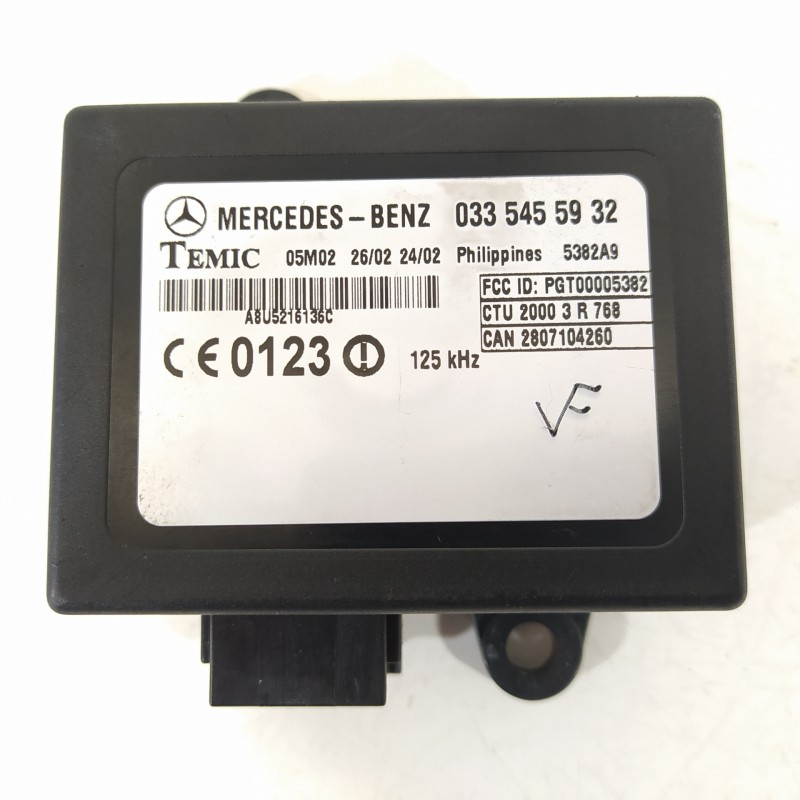 Recambio de centralita cierre para mercedes-benz sprinter 02.00  caja cerrada, techo elevado 311 cdi (903.663) referencia OEM IA