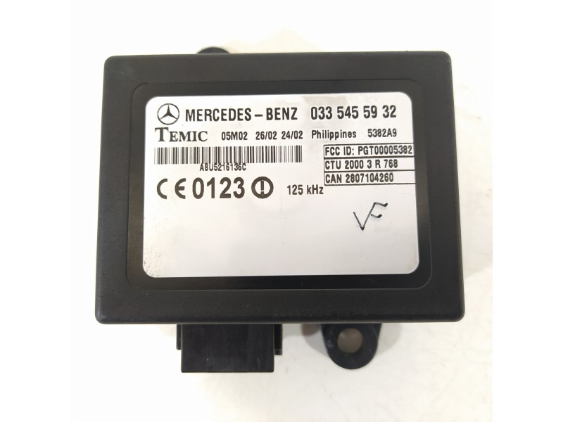 Recambio de centralita cierre para mercedes-benz sprinter 02.00  caja cerrada, techo elevado 311 cdi (903.663) referencia OEM IA