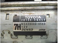 Recambio de motor arranque para toyota yaris active referencia OEM IAM 281000Q050   2