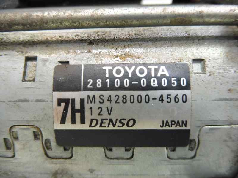 Recambio de motor arranque para toyota yaris active referencia OEM IAM 281000Q050  