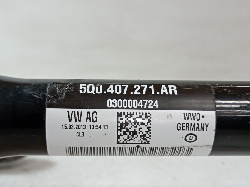 Recambio de transmision delantera izquierda para seat leon (5f1) fr referencia OEM IAM 5Q0407271AR  