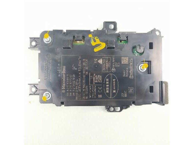 Recambio de modulo electronico para mercedes-benz clase e lim. (w213) e 220 d (213.004) referencia OEM IAM A2139006911 A21390110