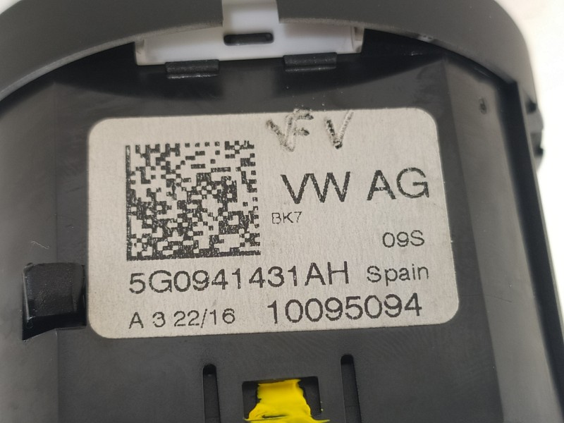 Recambio de mando luces para seat toledo (kg3) 1.2 tsi referencia OEM IAM 5G0941431AH 10095094 