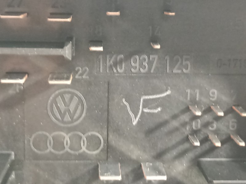 Recambio de caja reles / fusibles para seat altea (5p1) hot referencia OEM IAM 1K0937125  