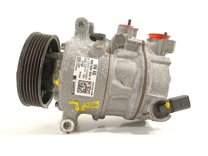 Recambio de compresor aire acondicionado para seat toledo (kg3) 1.2 tsi referencia OEM IAM 5Q0820803H  