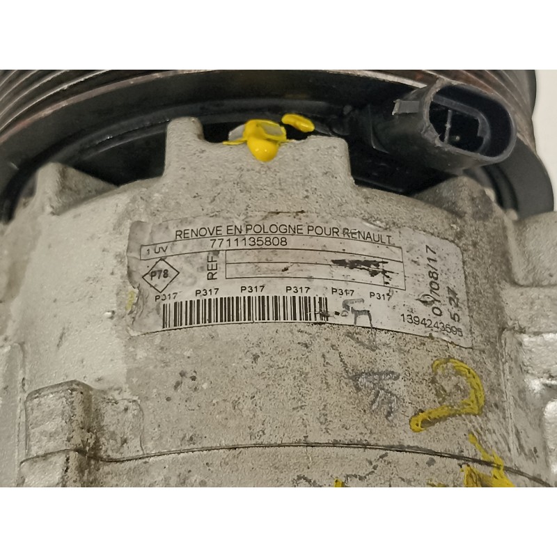 Recambio de compresor aire acondicionado para renault scenic ii grand confort authentique referencia OEM IAM 7711135808   Recambio de compresor aire acondicionado para renault scenic ii grand confort authentique referencia OEM IAM 7711135808