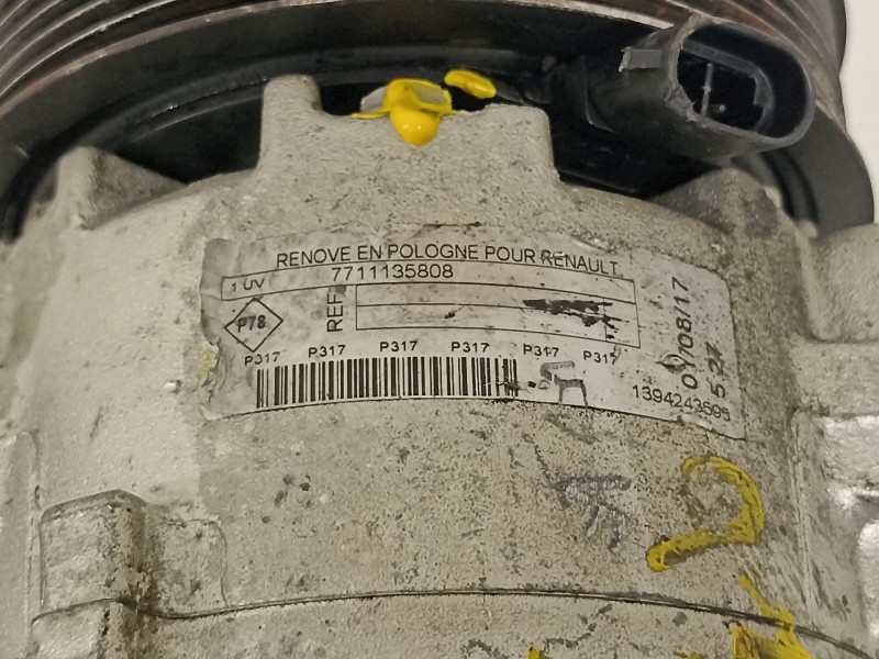Recambio de compresor aire acondicionado para renault scenic ii grand confort authentique referencia OEM IAM 7711135808   Recambio de compresor aire acondicionado para renault scenic ii grand confort authentique referencia OEM IAM 7711135808