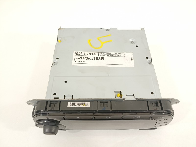 Recambio de sistema audio / radio cd para seat leon (1p1) stylance / style referencia OEM IAM 1P0035153B  