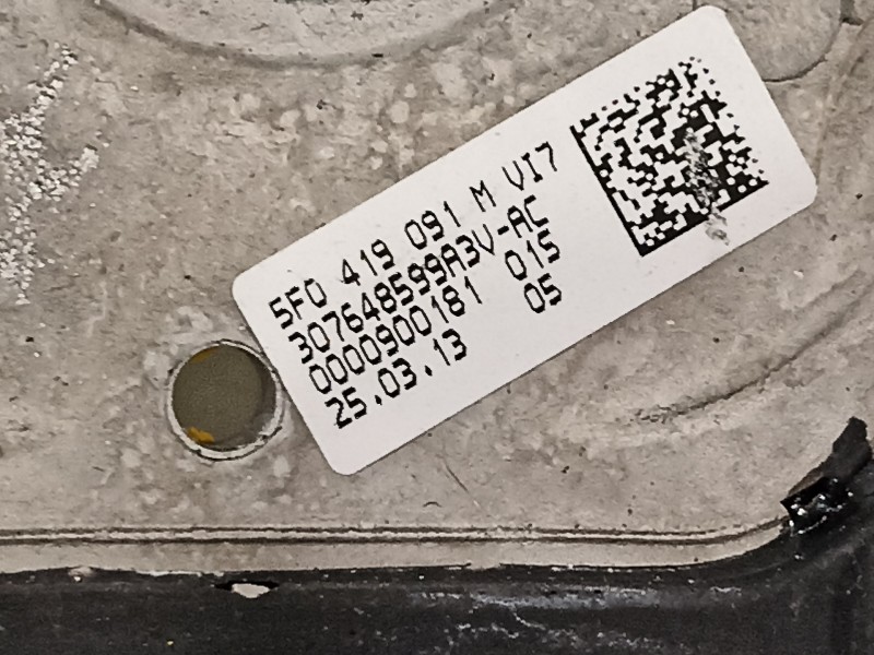 Recambio de volante para seat leon (5f1) fr referencia OEM IAM 5F0419091M  