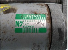 Recambio de motor arranque para toyota corolla (e12) 1.4 d-4d luna compact referencia OEM IAM 2810033080   2