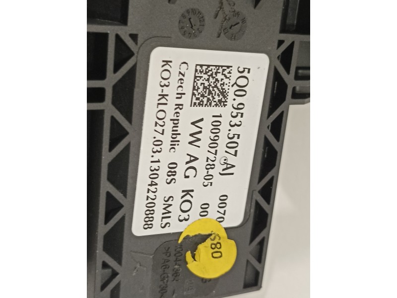 Recambio de mando intermitentes para seat leon (5f1) fr referencia OEM IAM 5Q0953507AJ 5Q0953513R 