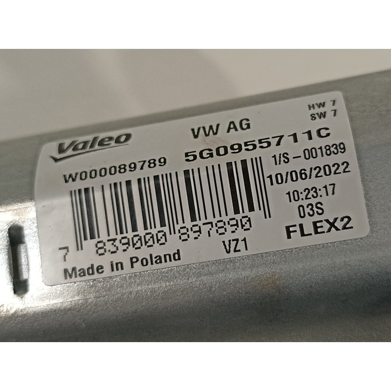 Recambio de motor limpia trasero para seat arona xperience referencia OEM IAM 5G0955711C  