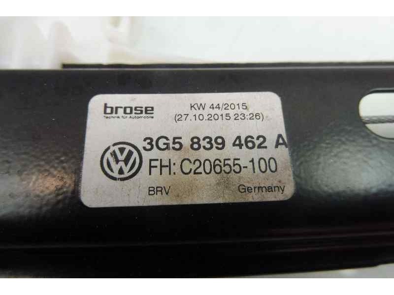 Recambio de elevalunas trasero derecho para volkswagen passat lim. (3g2) sport bmt referencia OEM IAM 3G5839462A 5Q4959811E 