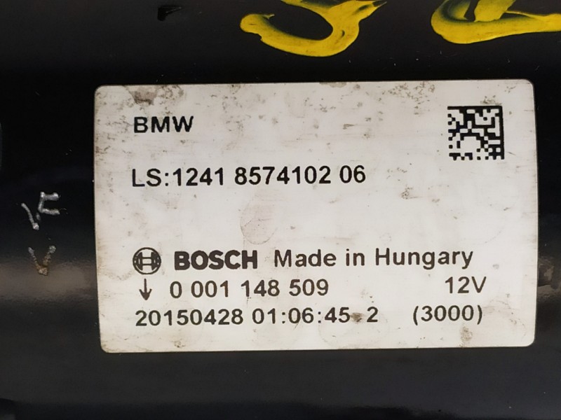 Recambio de motor arranque para bmw serie 3 touring (f31) 320d referencia OEM IAM 1241857410206 20150428 0001148509
