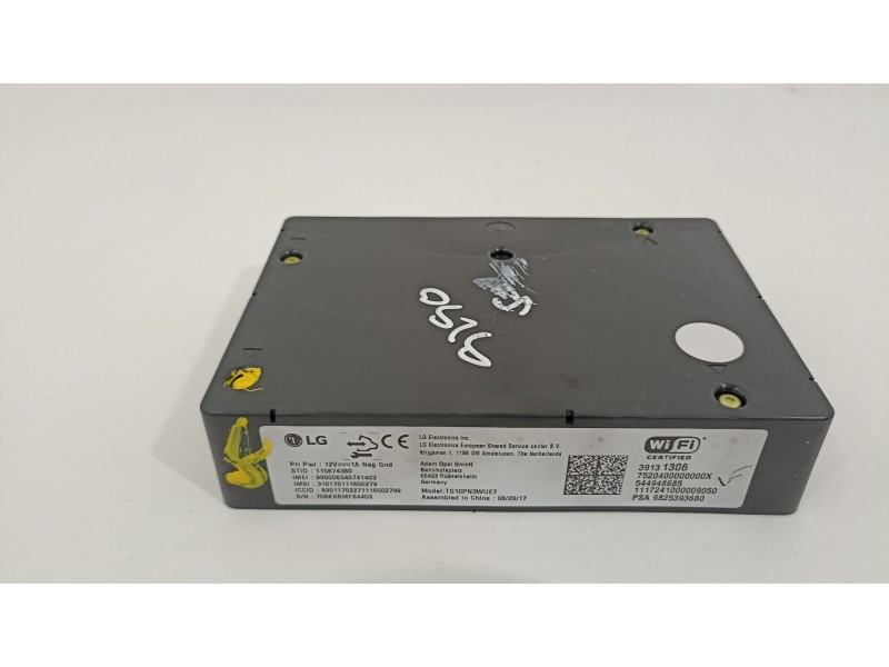 Recambio de modulo electronico para opel crossland x excellence referencia OEM IAM 9825393680 39131306 544948685