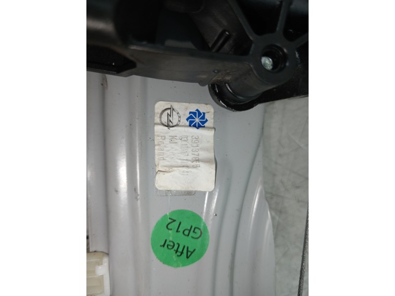 Recambio de elevalunas delantero derecho para opel crossland x excellence referencia OEM IAM 39137856  
