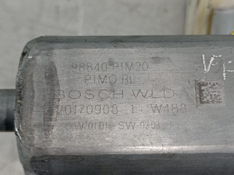 Recambio de elevalunas trasero izquierdo para opel crossland x excellence referencia OEM IAM 98840P1M20  