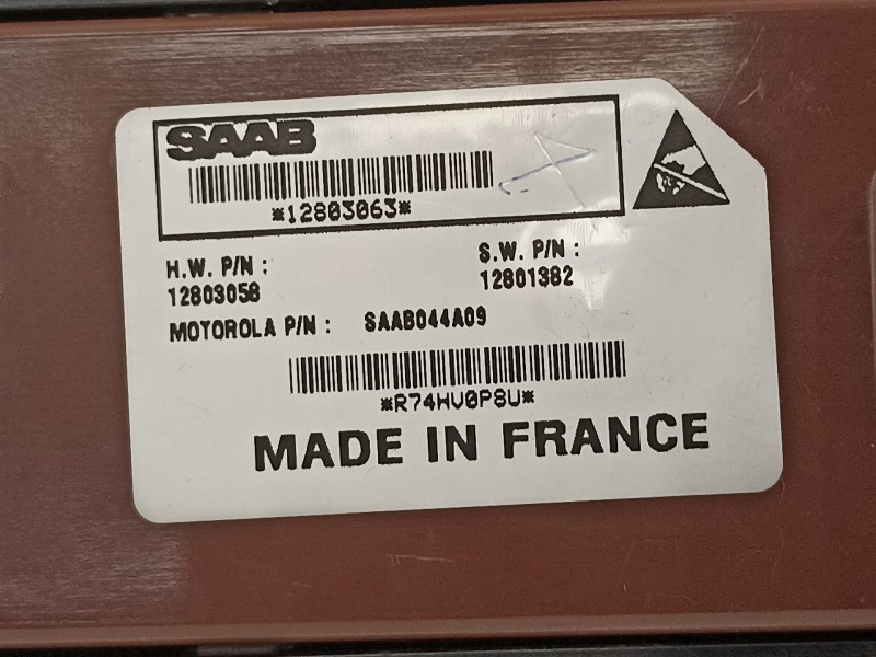 Recambio de mando elevalunas trasero derecho para saab 9-3 berlina 2.2 tid arc referencia OEM IAM 12803063  