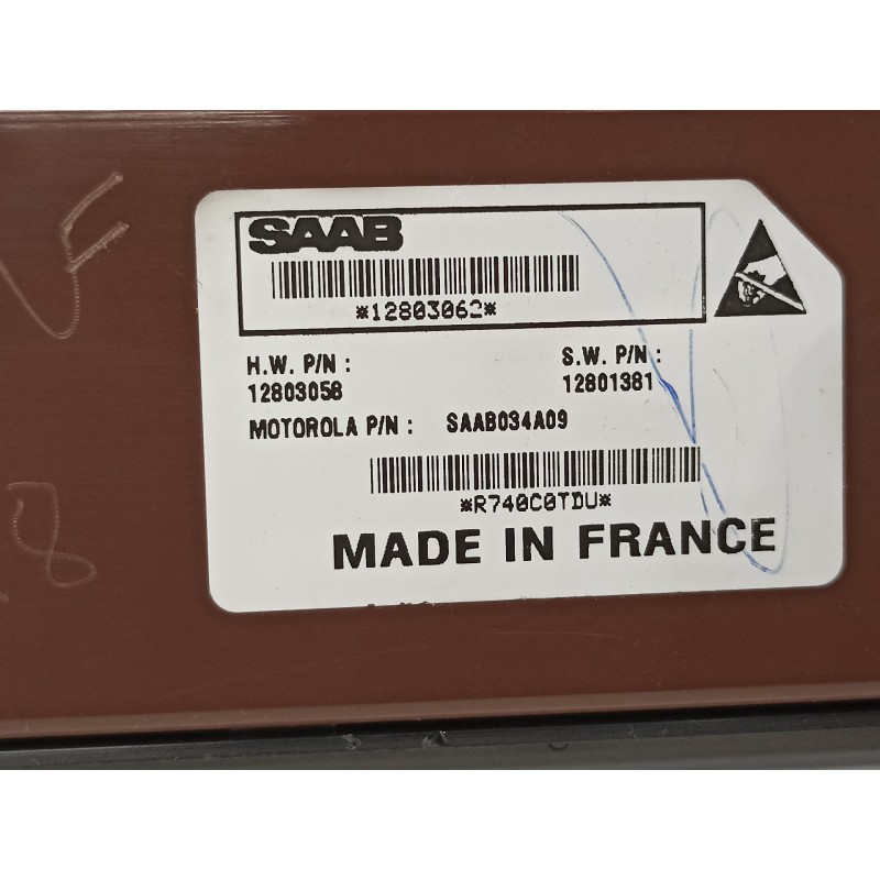 Recambio de mando elevalunas trasero izquierdo para saab 9-3 berlina 2.2 tid arc referencia OEM IAM 12803062  