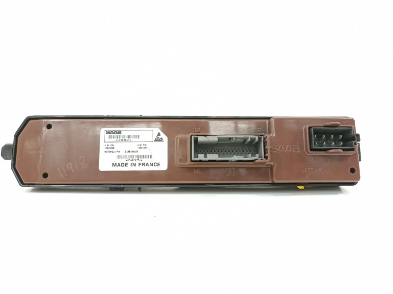 Recambio de mando elevalunas trasero izquierdo para saab 9-3 berlina 2.2 tid arc referencia OEM IAM 12803062  