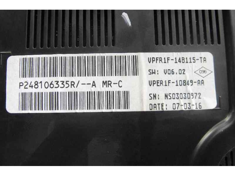 Recambio de cuadro instrumentos para renault megane iv berlina 5p intens referencia OEM IAM P248106335R VPFR1F14B115TA 