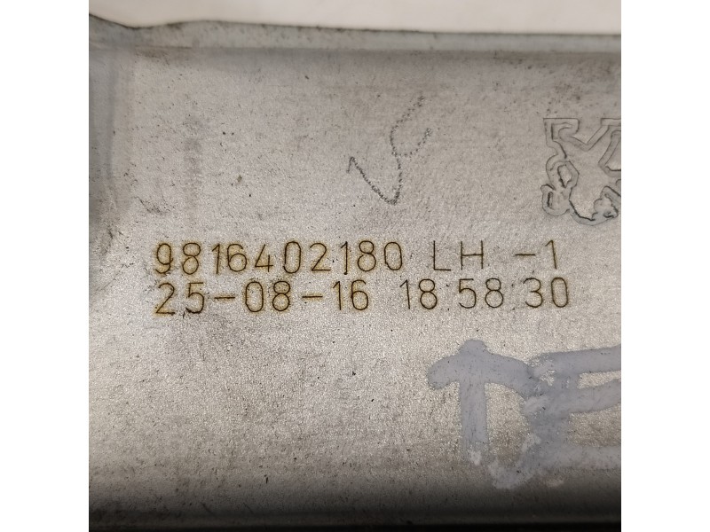 Recambio de elevalunas delantero izquierdo para peugeot 2008 (--.2013) allure referencia OEM IAM 9816402180 9816401780 