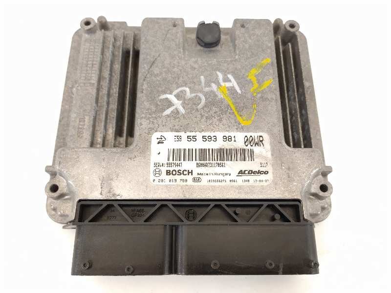 Recambio de centralita motor uce para opel corsa d essentia referencia OEM IAM 55593981 0281019798 
