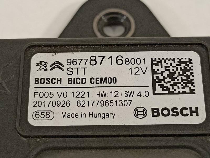 Recambio de modulo electronico para opel crossland x excellence referencia OEM IAM 9677871680  