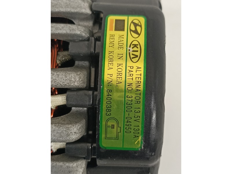 Recambio de alternador para hyundai kona essence 2wd referencia OEM IAM 3730004950  