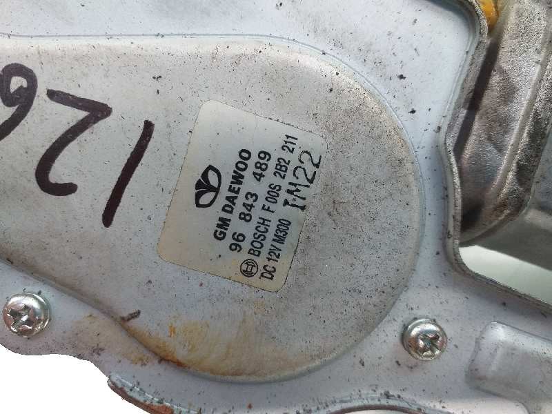 Recambio de motor limpia trasero para chevrolet spark basis + referencia OEM IAM 96843489  