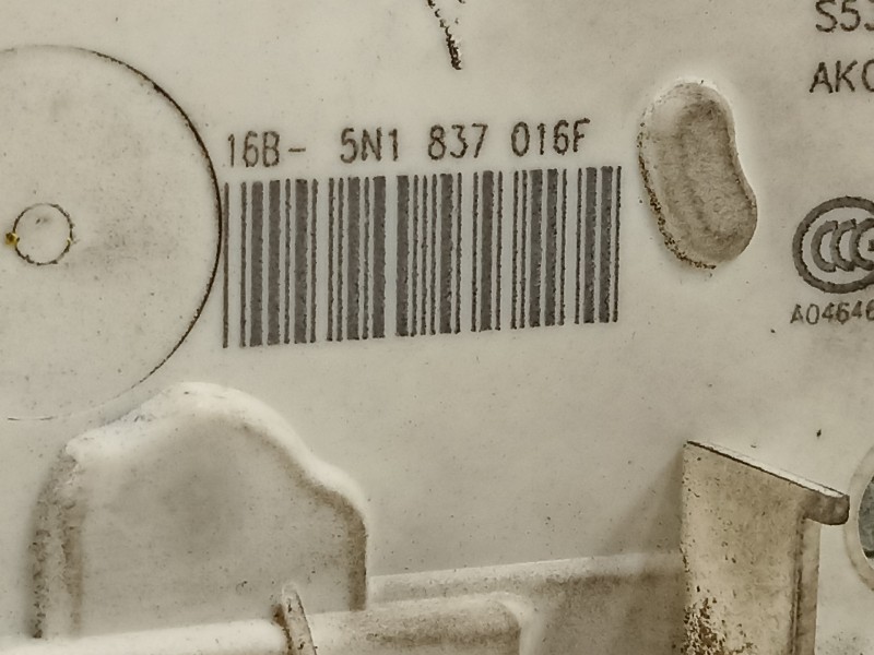 Recambio de cerradura puerta delantera derecha para seat ibiza (6j5) stylance / style referencia OEM IAM 5N1837016F  