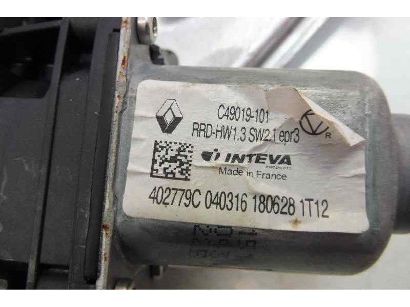Recambio de elevalunas trasero derecho para renault megane iv berlina 5p intens referencia OEM IAM C49019101 402779C 