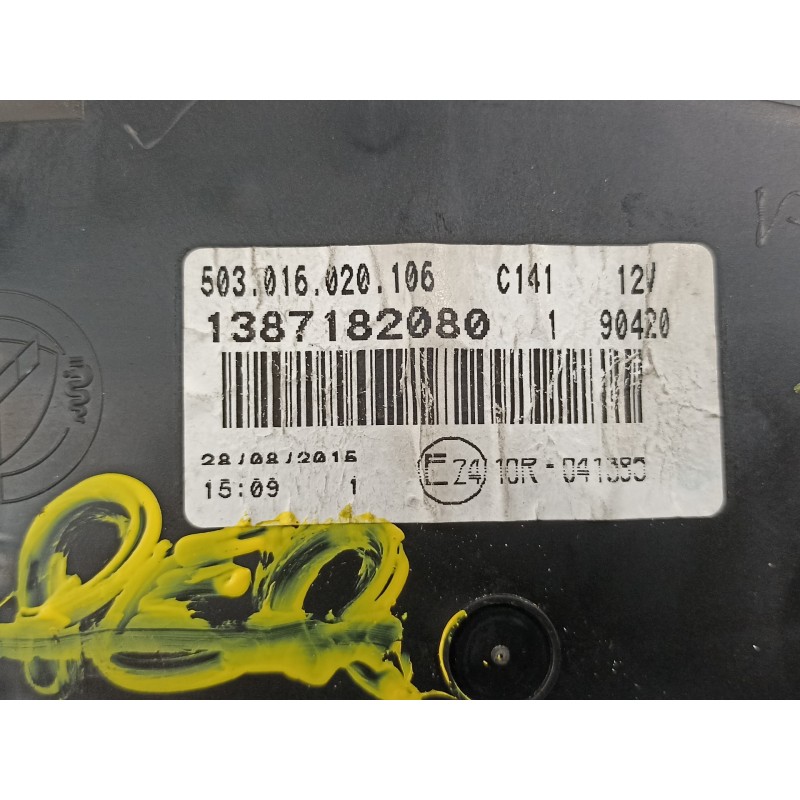 Recambio de cuadro instrumentos para citroën jumper kombi 30 l1h1 live e-hdi 130 referencia OEM IAM 1387182080  