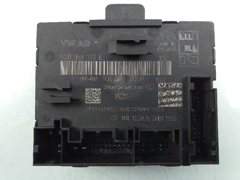 Recambio de modulo confort para volkswagen golf vii lim. business bluemotion tech. referencia OEM IAM 5Q0959393E  