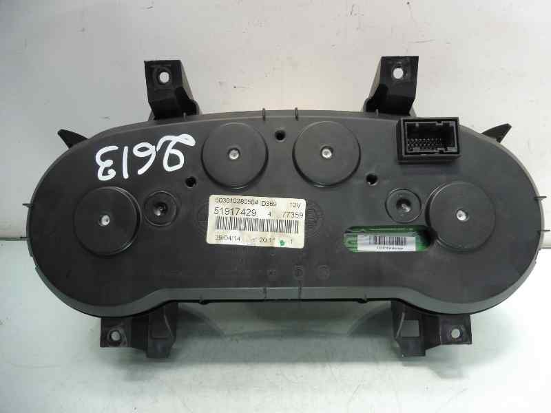 Recambio de cuadro instrumentos para fiat punto (199) easy referencia OEM IAM 0051917429  
