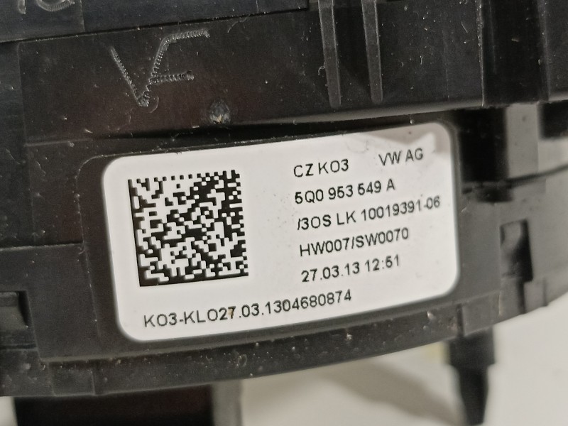 Recambio de anillo airbag para seat leon (5f1) fr referencia OEM IAM 5Q0953549A 5Q0953549A 