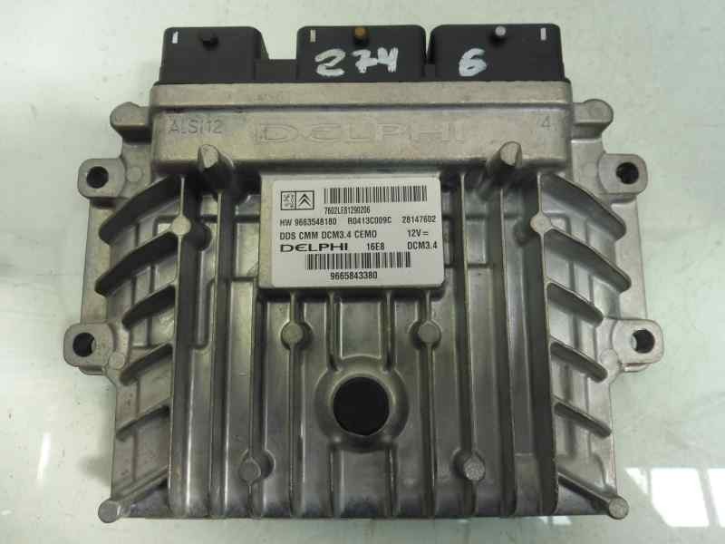 Recambio de centralita motor uce para citroën c5 berlina s referencia OEM IAM 9665843380 9663548180 28147602