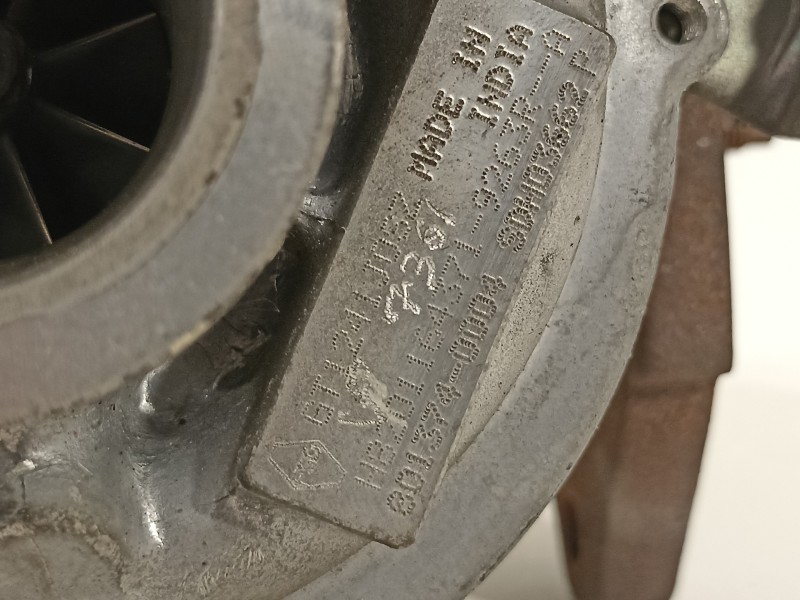 Recambio de turbocompresor para renault kangoo furgón compact professional referencia OEM IAM 82011643719263R 144116213R GT1241J