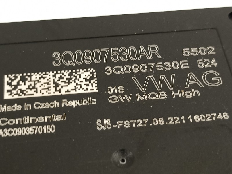 Recambio de modulo electronico para seat arona xperience referencia OEM IAM 3Q0907530AR  