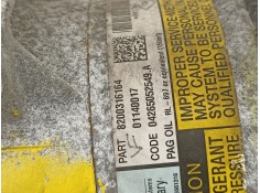 Recambio de compresor aire acondicionado para renault megane ii coupe/cabrio authentique referencia OEM IAM 8200316164   2