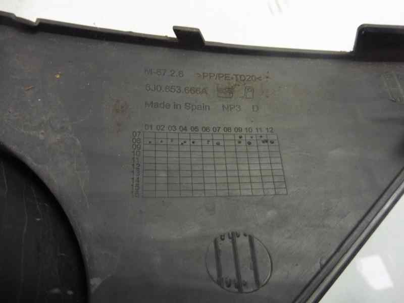 Recambio de rejilla paragolpes derecha para seat ibiza sc (6j1) sport referencia OEM IAM 6J0853666A  